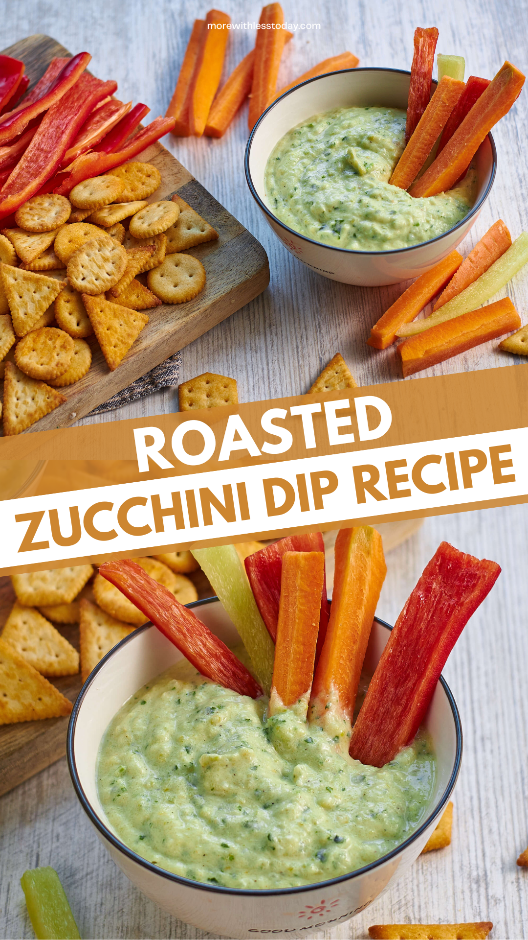 PIN for Roasted Zucchini Dip Recipe