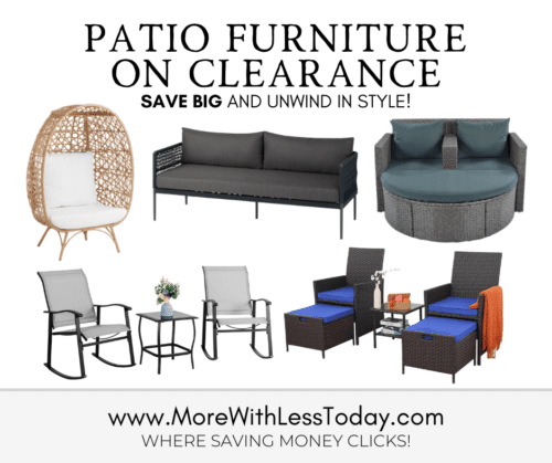 Patio Furniture on Clearance