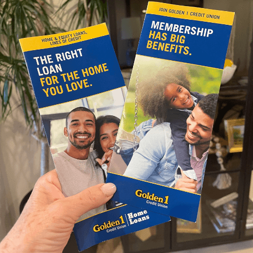 Benefits of a Credit Union - Golden 1 Credit Union brochures