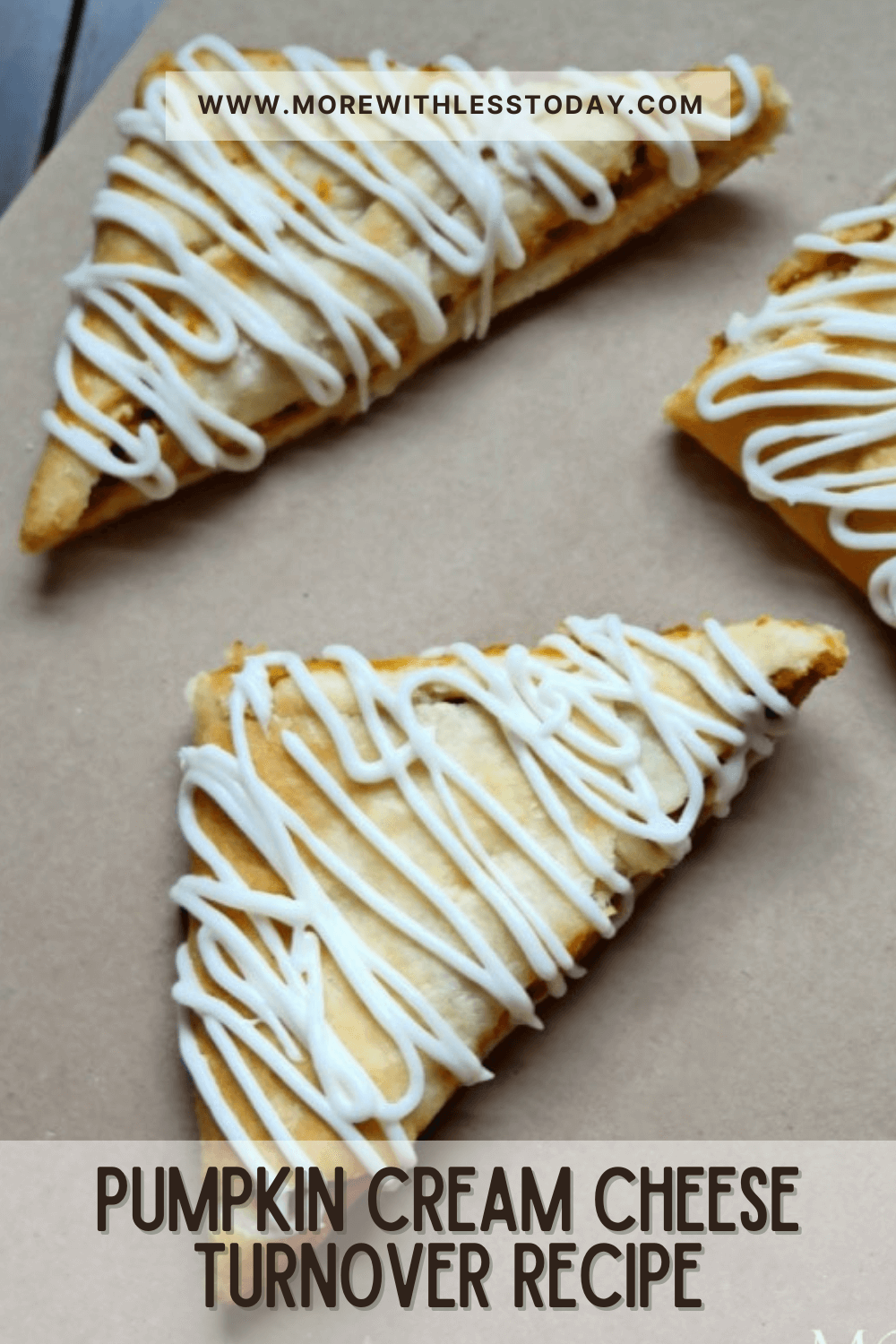 Pumpkin Cream Cheese Turnover - PIN