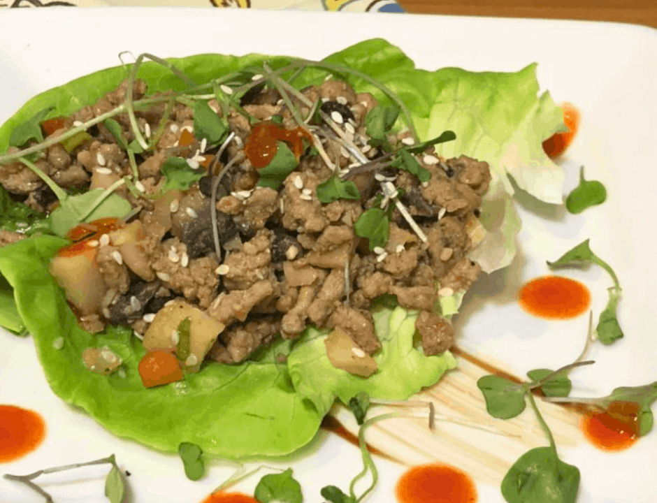 Turkey or Chicken Lettuce Wraps Recipe