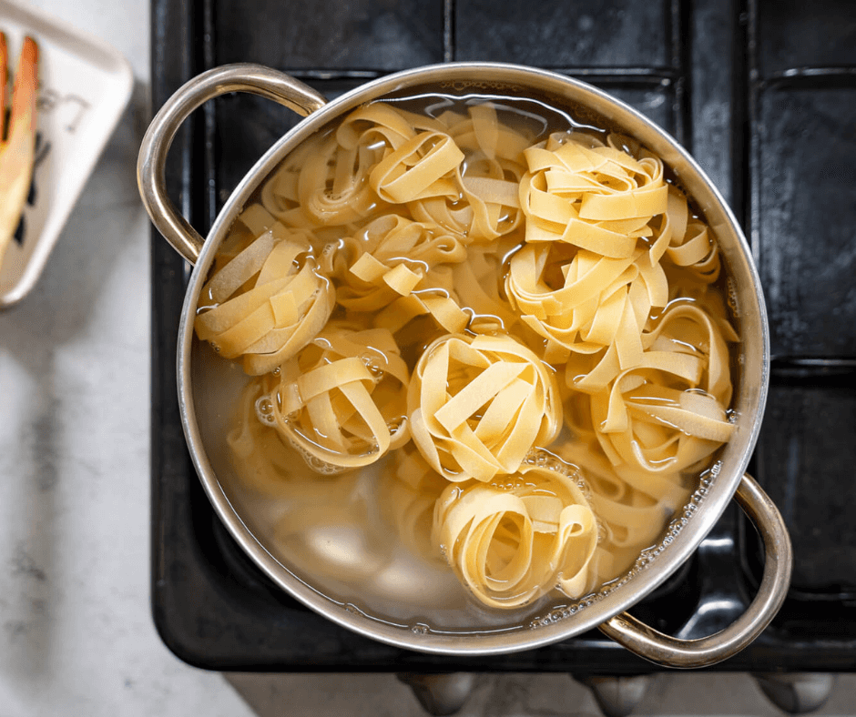 Cooking the Pappardelle