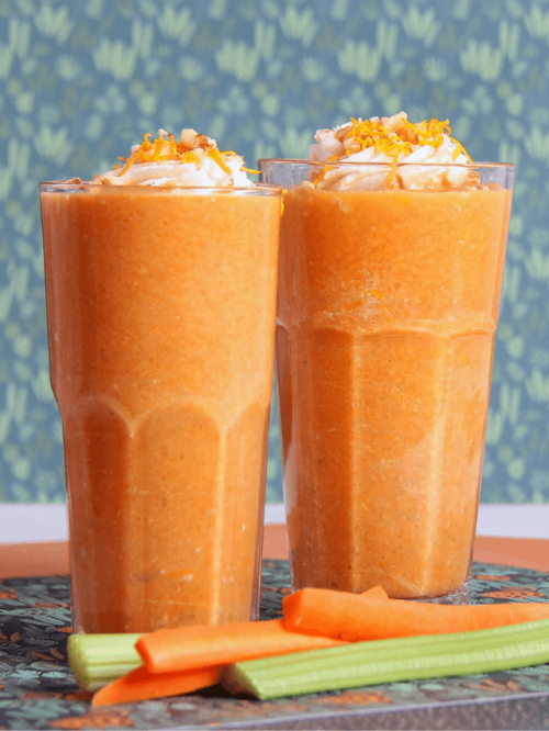 Creamy Carrot Cake Smoothie poster