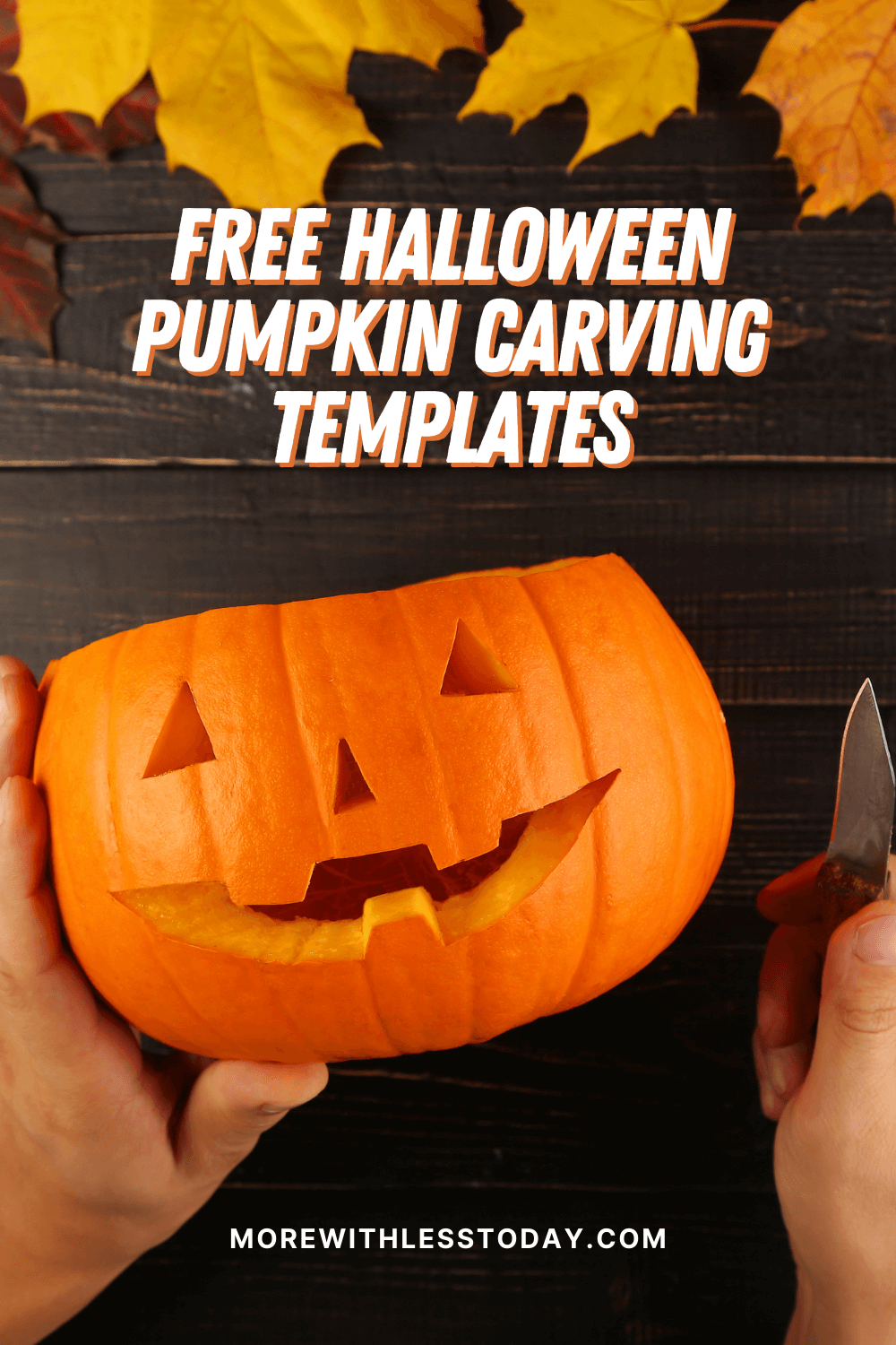 Free Halloween Pumpkin Carving Templates - PIN