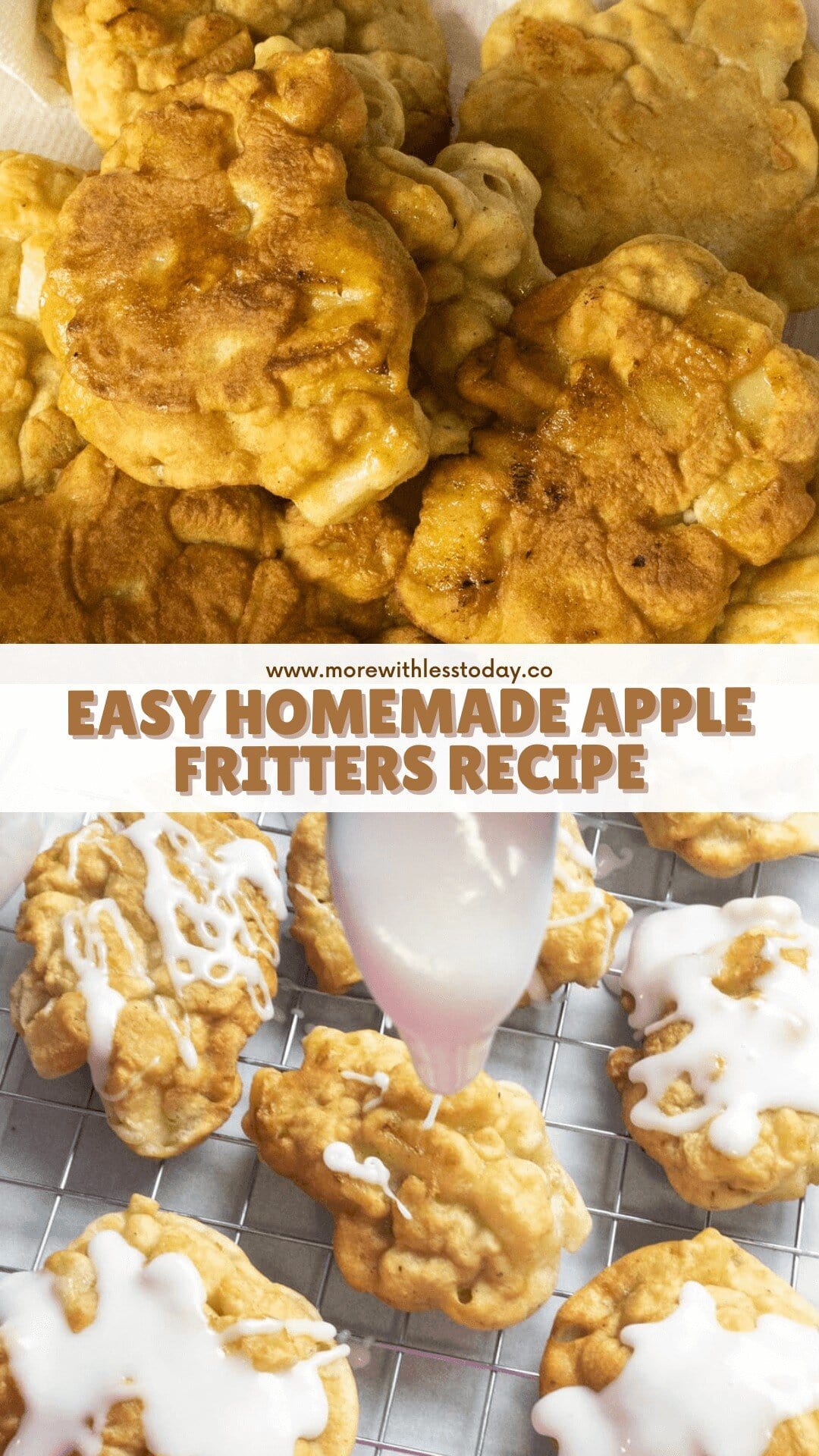 Homemade Apple Fritters - PIN