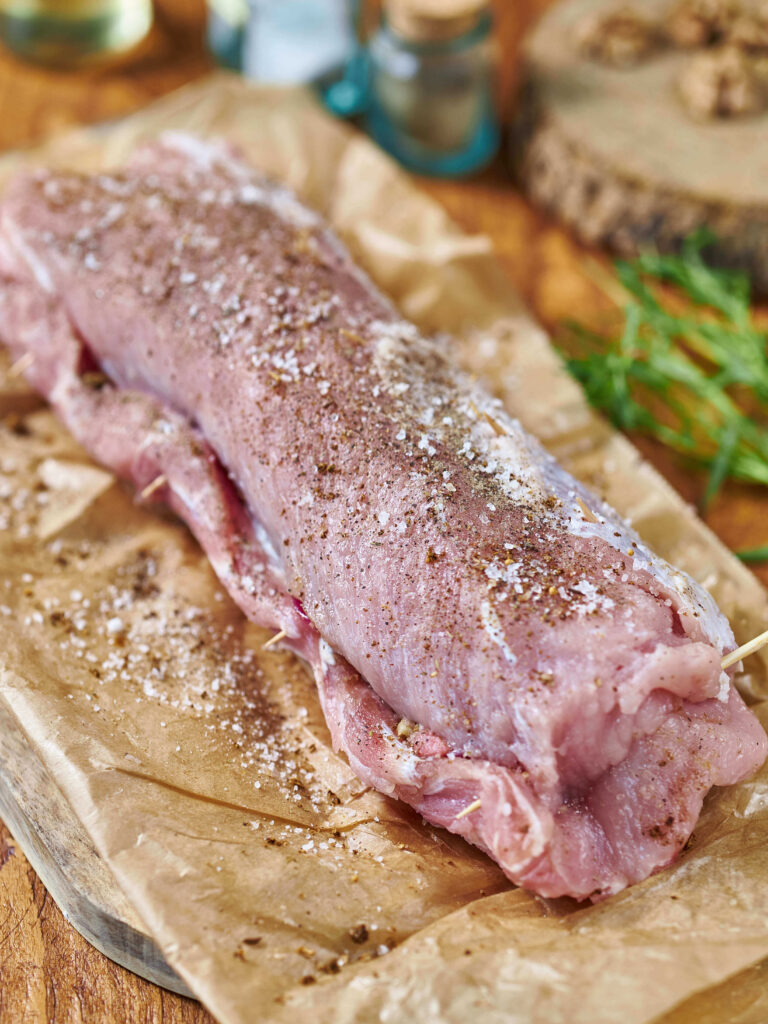 Easy Apple and Walnut Stuffed Pork Tenderloin More With Less Today