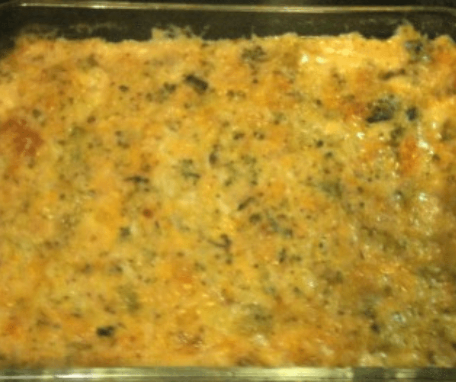 Broccoli Rice Casserole - Easy Thanksgiving Side Dish Recipes