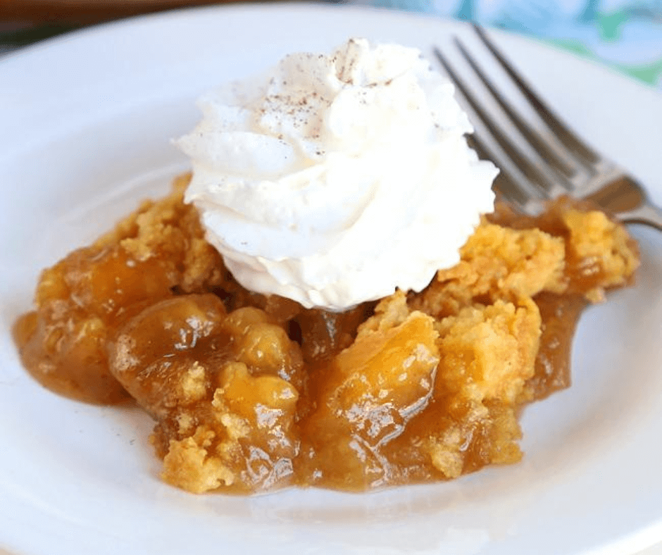 Caramel Apple Dump Cake