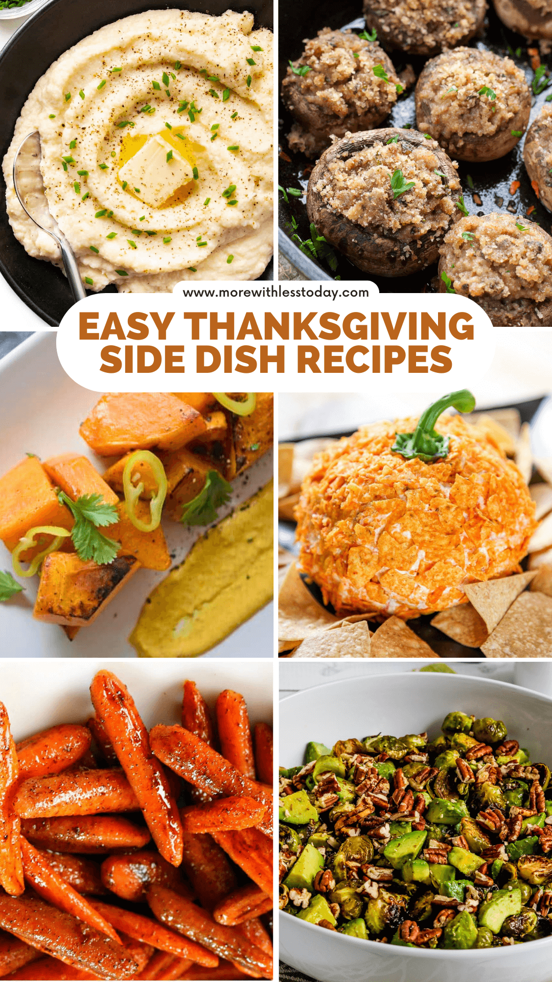 Easy Thanksgiving Side Dish Recipes - PIN