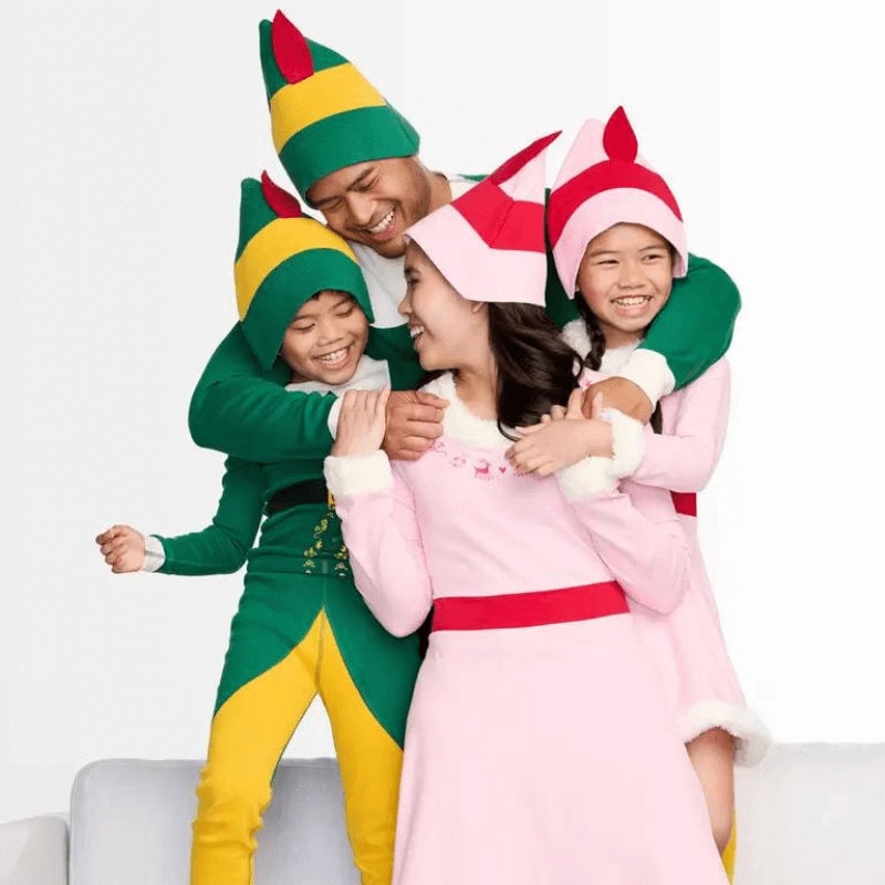 Elf Character Matching Family Costume & Pajamas
