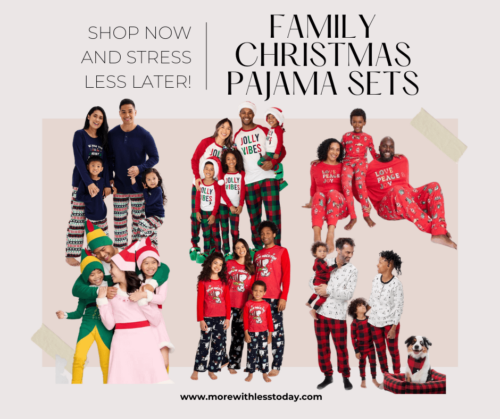 Family Christmas Pajama Sets