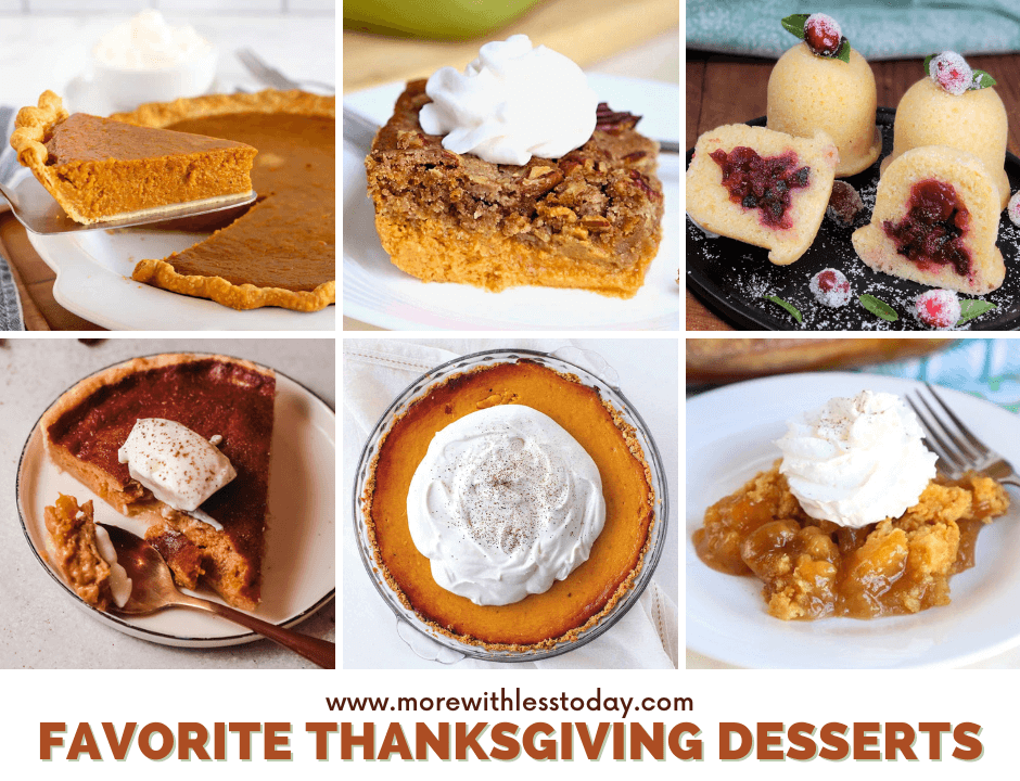 Favorite Thanksgiving Desserts