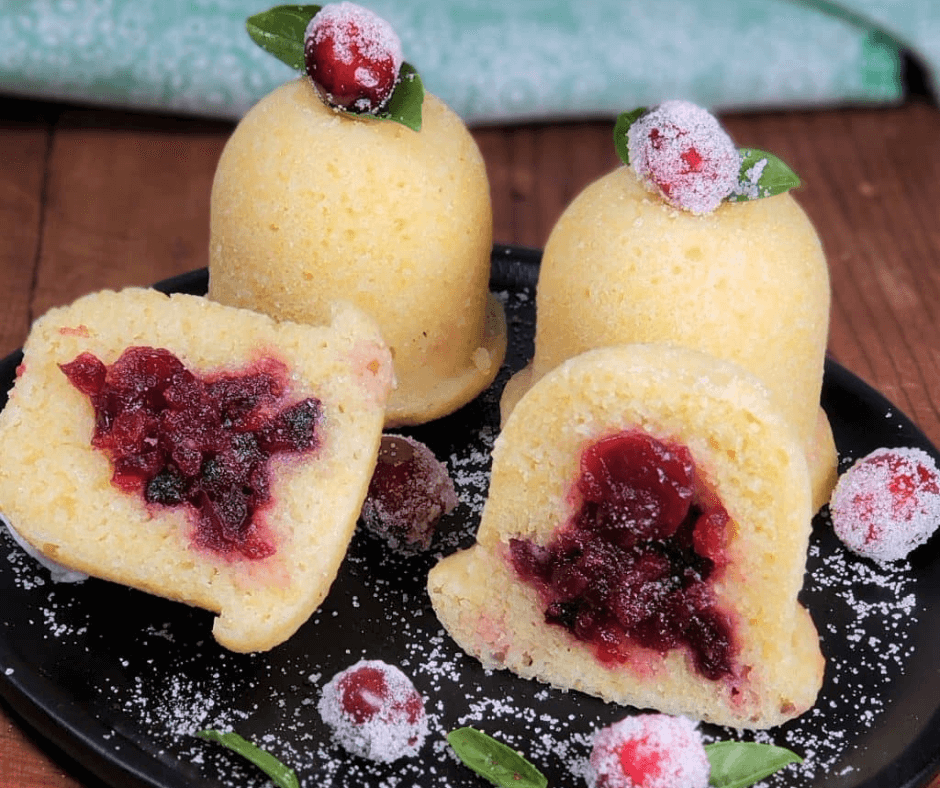 Instant Pot Cranberry Cornbread Bites