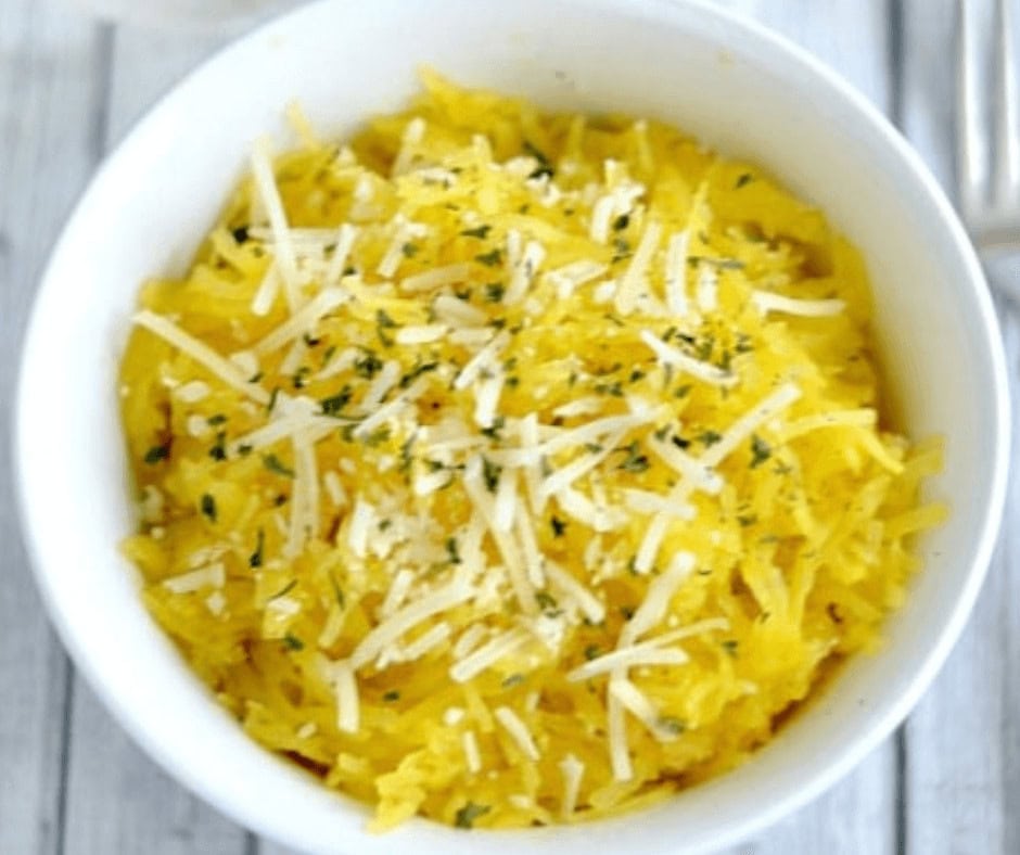 Parmesan Garlic Spaghetti Squash