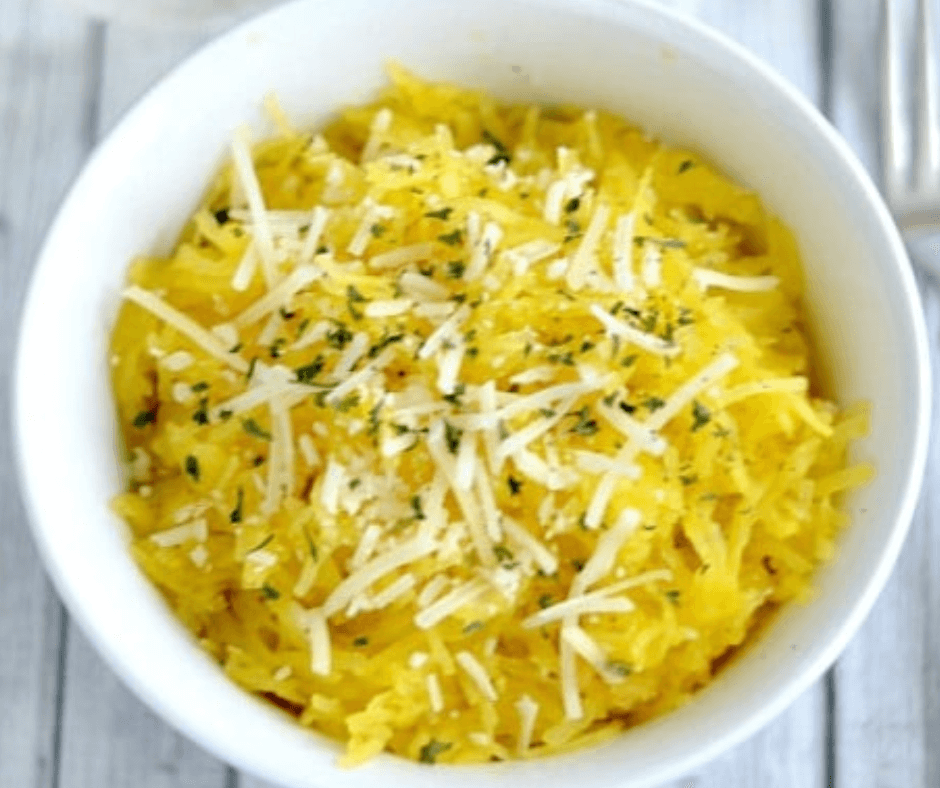 Parmesan Garlic Spaghetti Squash