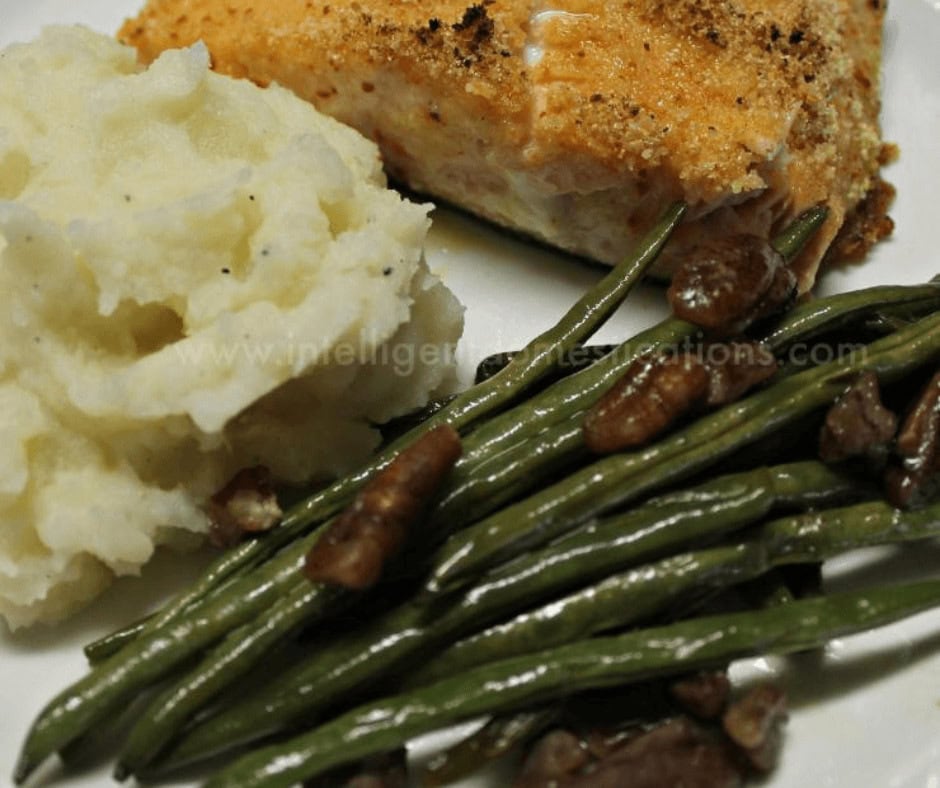 Pecan Glazed Green Beans