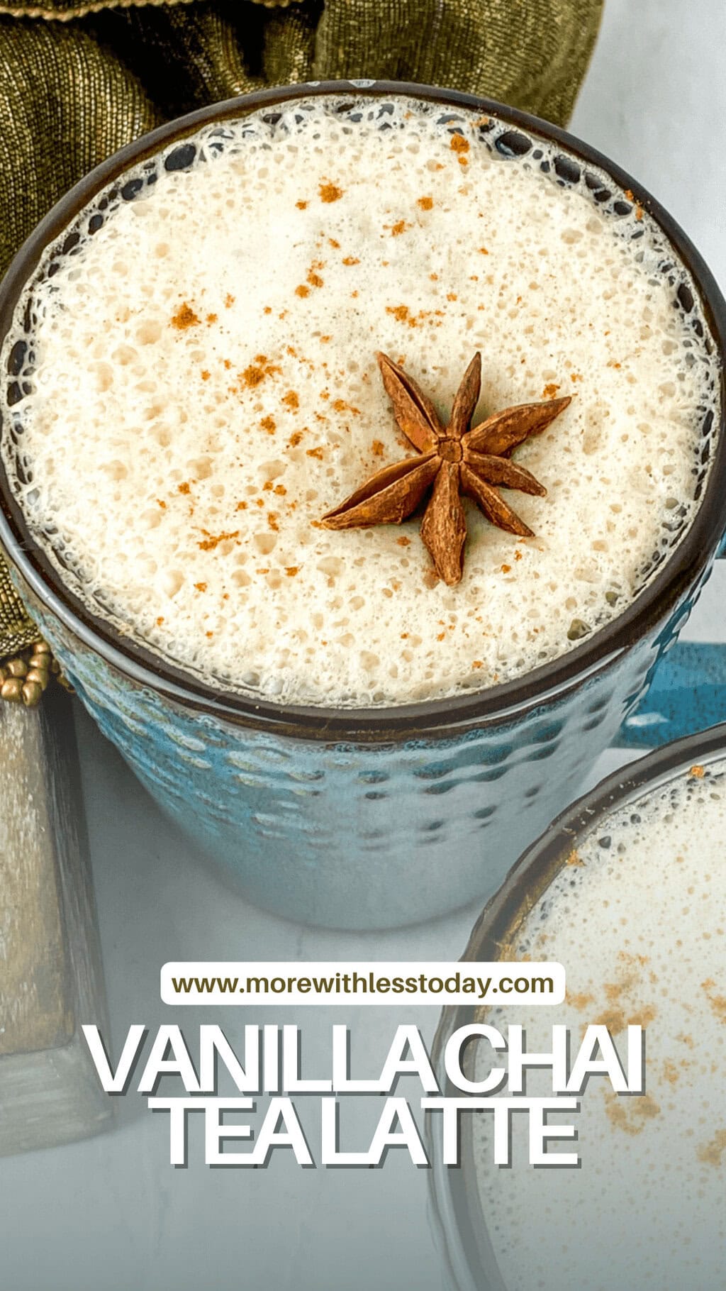 Vanilla Chai Tea Latte - PIN