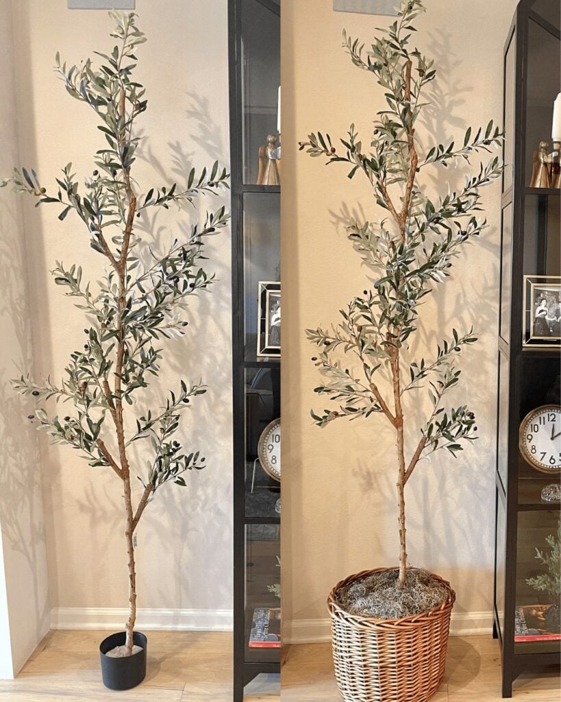 Artificial Olive Tree from Nearly Naturals - DIY Decor