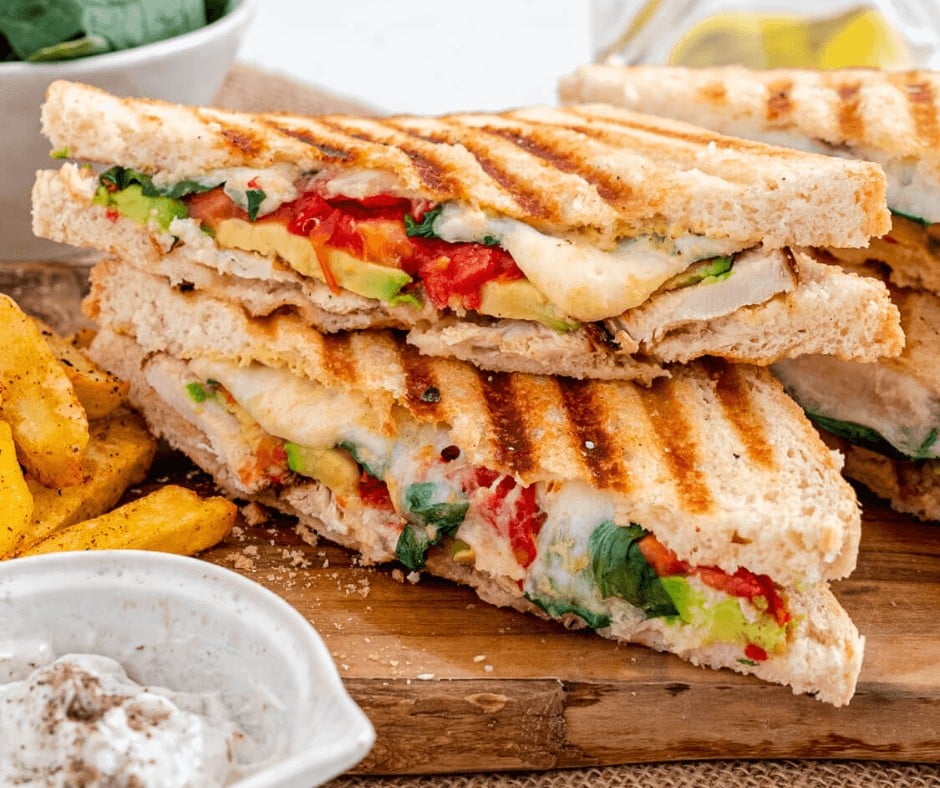 Chicken and Avocado Panini-2