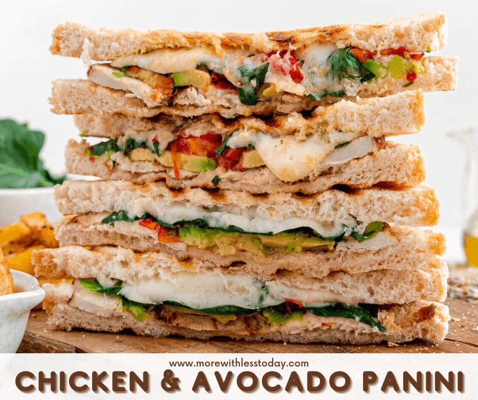 Chicken and Avocado Panini Recipe