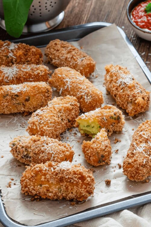 Cheesy Potato Croquettes Recipe