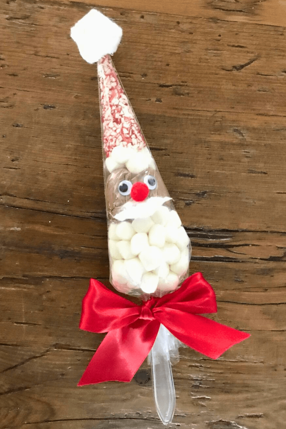 Individual Santa Hot Cocoa Bag