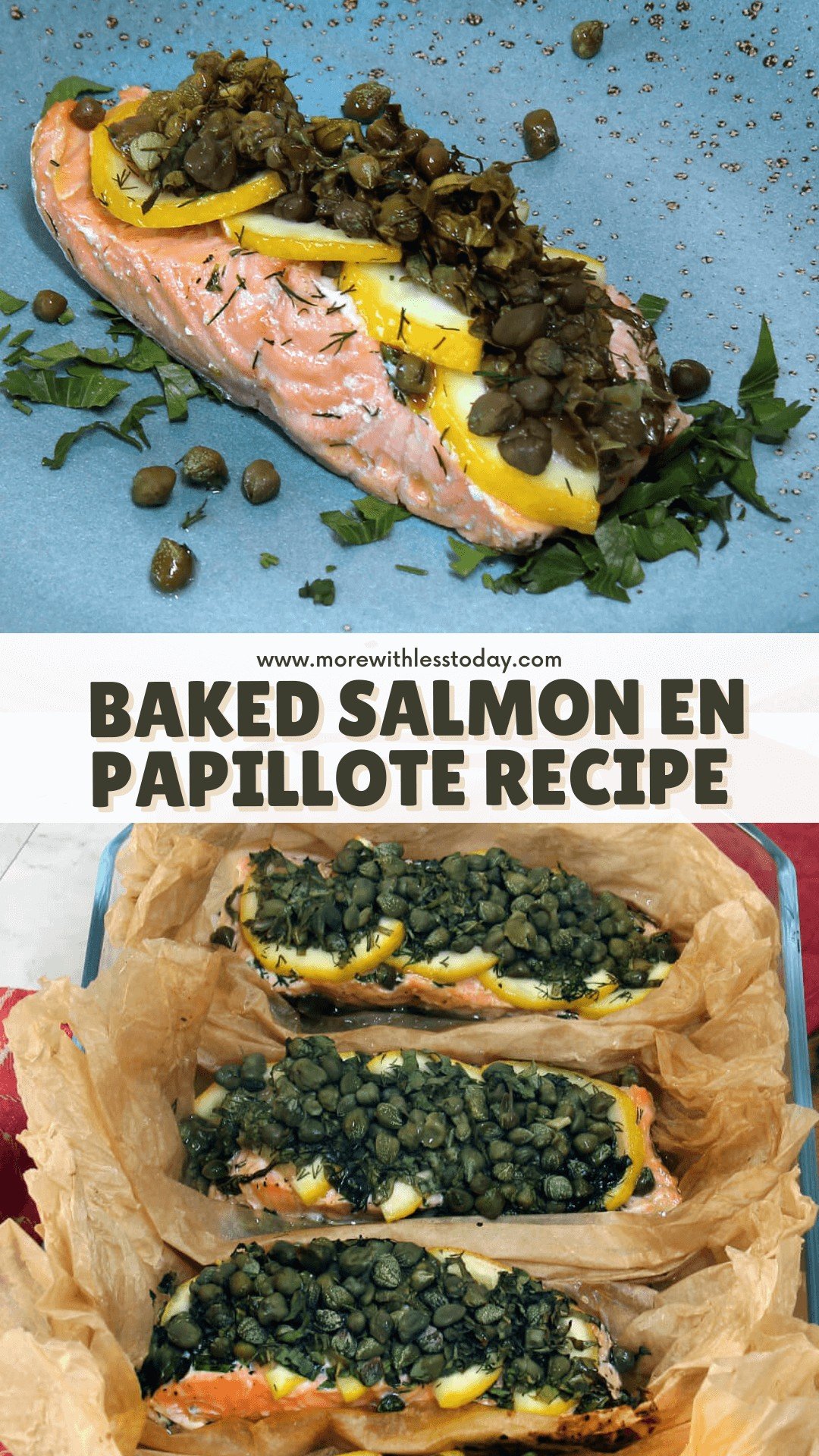 PIN for Baked Salmon En Papillote