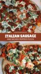 PIN for Italian Sausage and Mixed Pepper Pizza Recipe