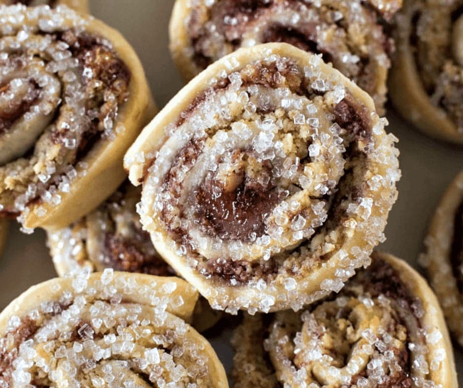 Raspberry Pinwheels - Christmas Cookie Exchange Recipes