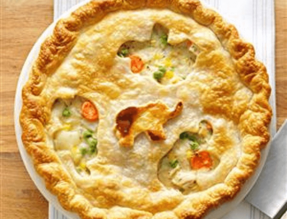 Chicken Pot Pie - Meal Ideas for Leftover Rotisserie Chicken