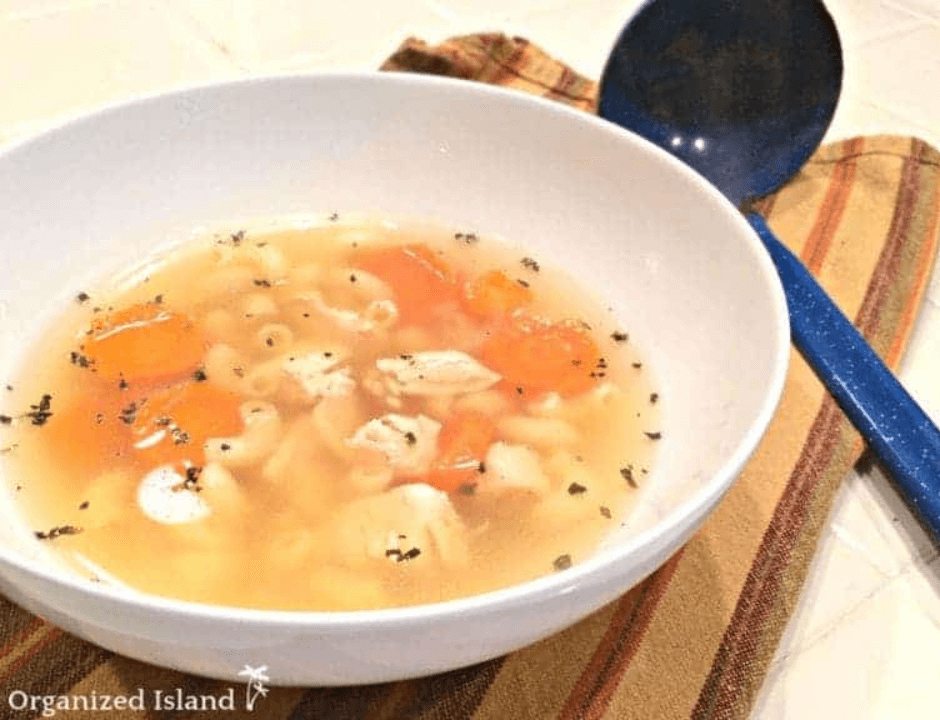 Chicken Soup with Rotisserie Chicken