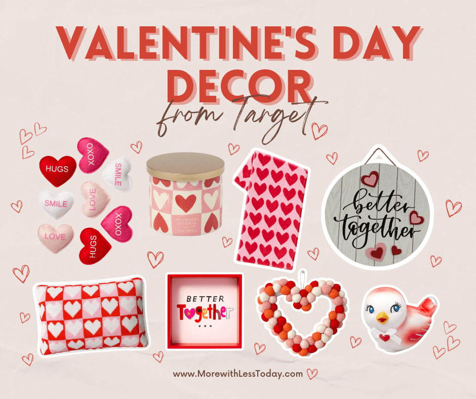 Cute Valentine’s Day Decor from Target for Your Home or Office