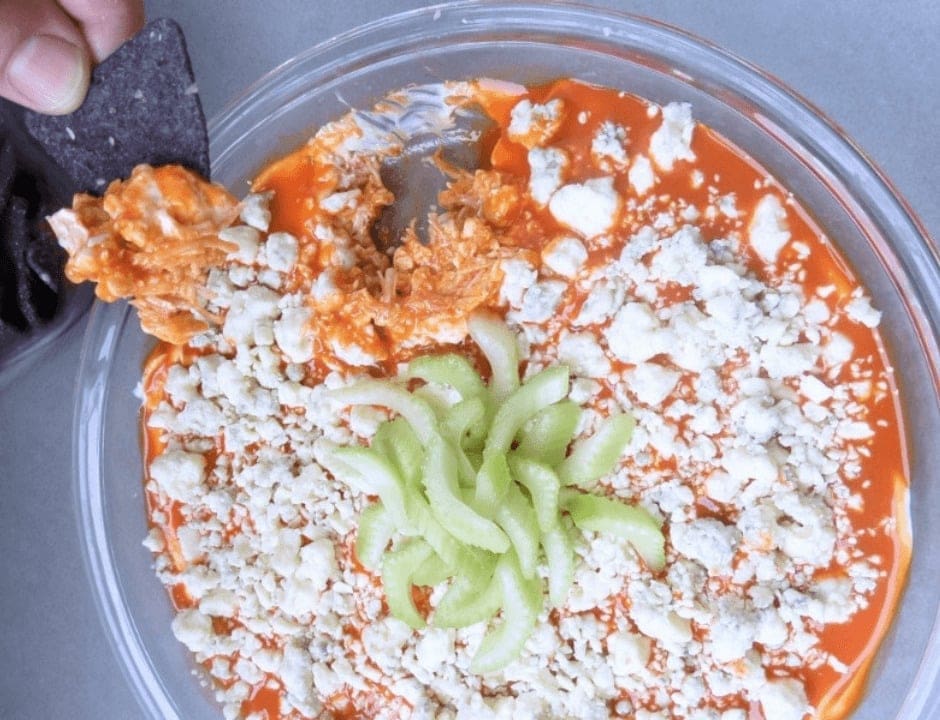Easy Buffalo Chicken Dip