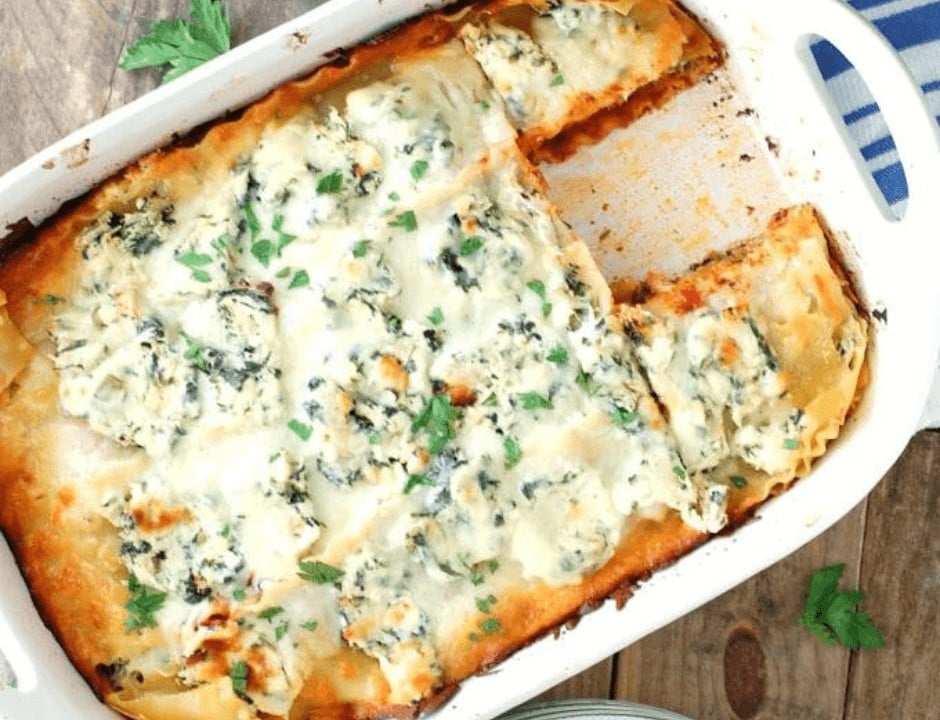 Easy Chicken Lasagna - Meal Ideas for Leftover Rotisserie Chicken