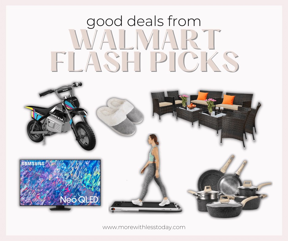 What are Walmart Flash Picks Find Limited Time Deals Up to 65 Off