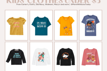 [FB image] Kids' Clothes Under $5