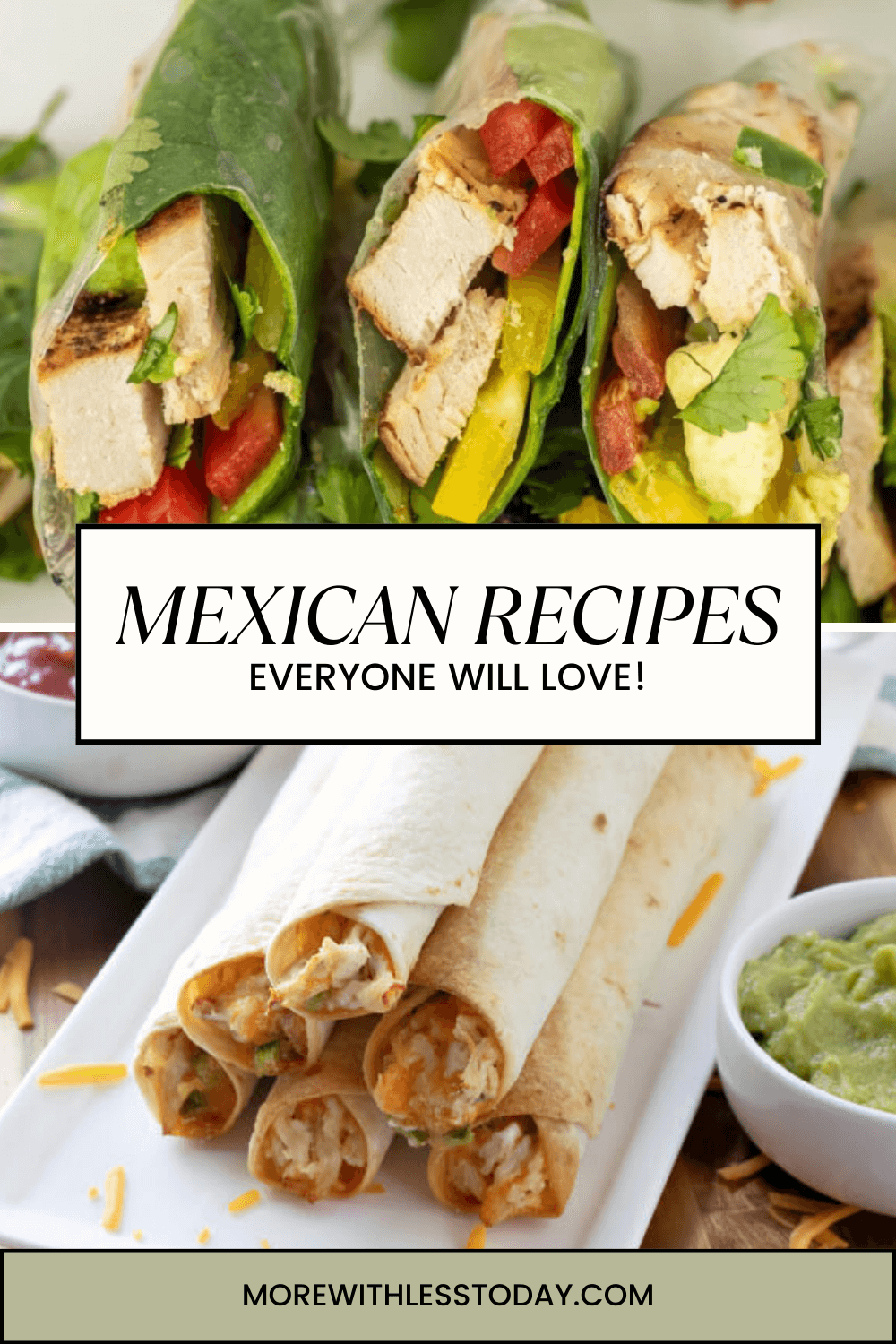 Favorite Mexican Food Recipes Everyone Will Love! - PIN