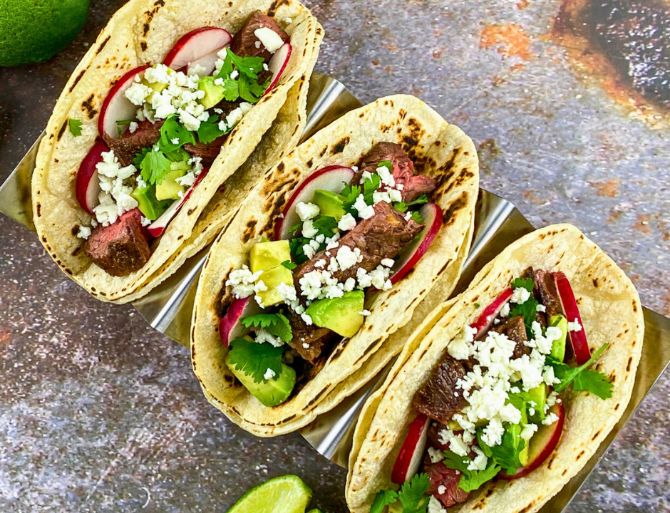 Mexican Steak Street Tacos