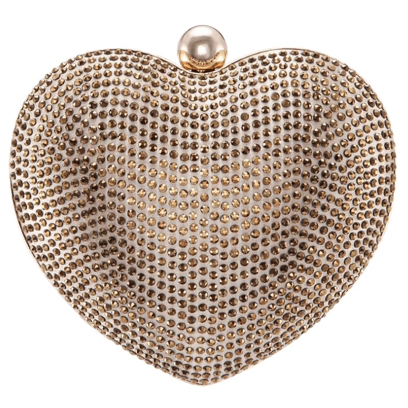 NINA Crystal Embellished Minaudière