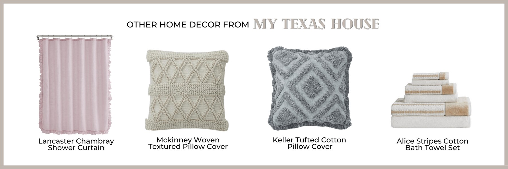 Other Decor from My Texas House