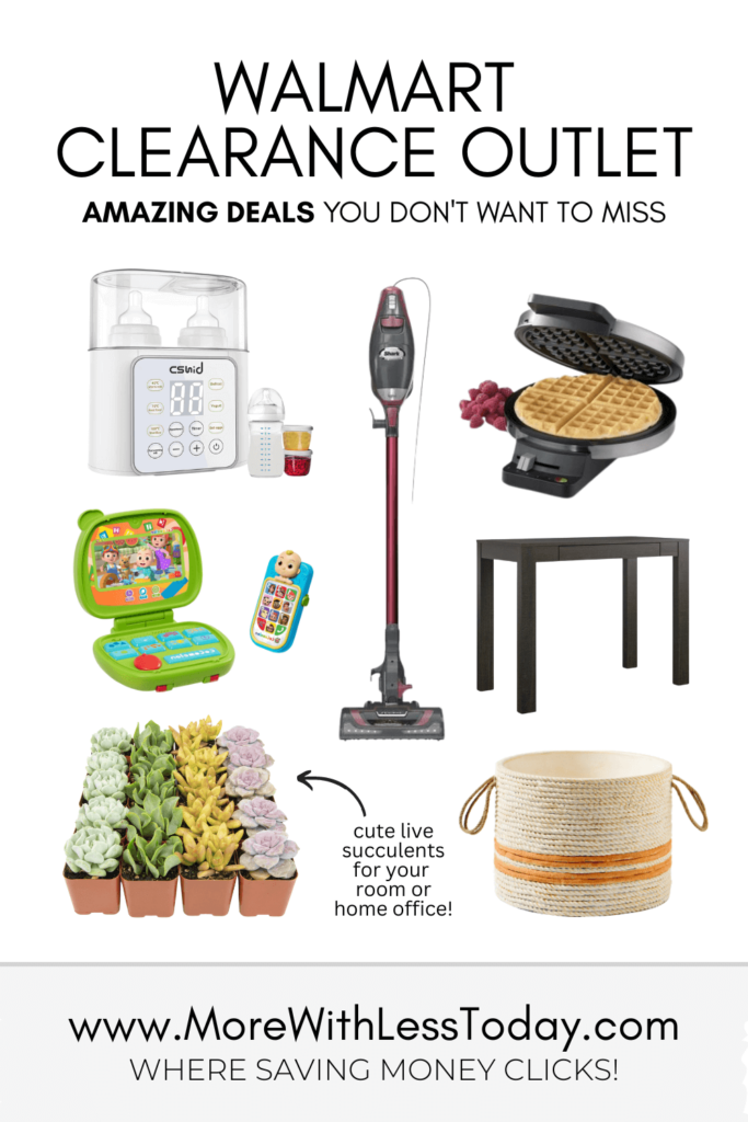 Walmart's Clearance Outlet Amazing Deals