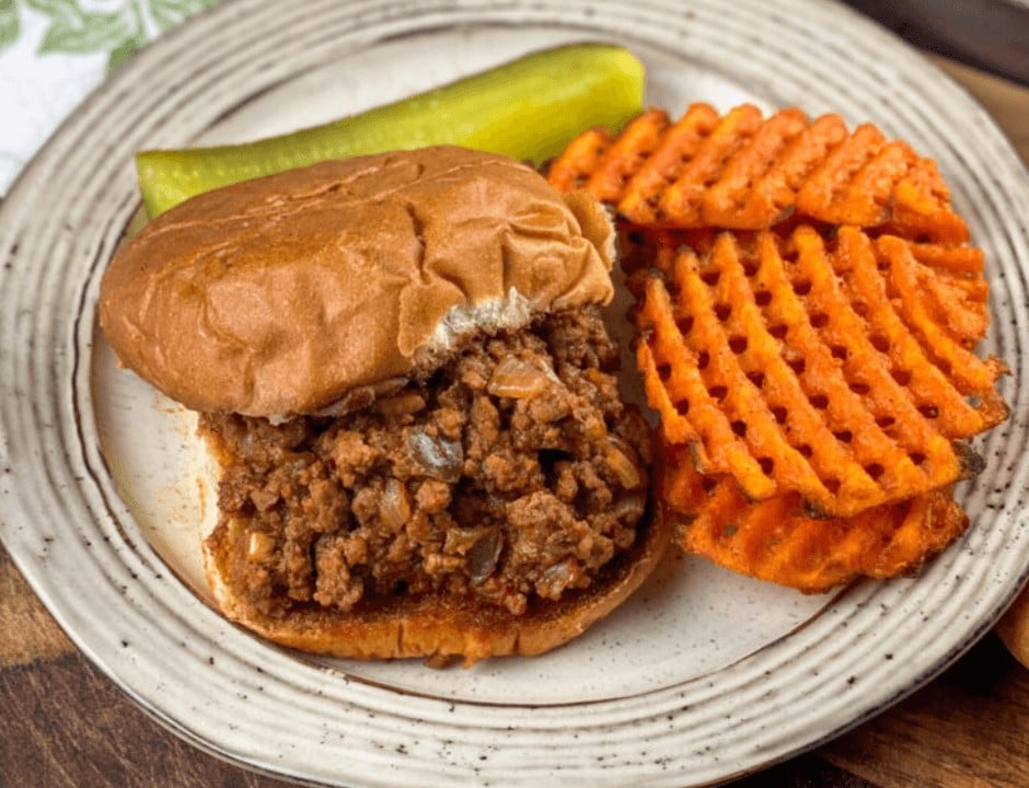 Sloppy Joe Sandwich