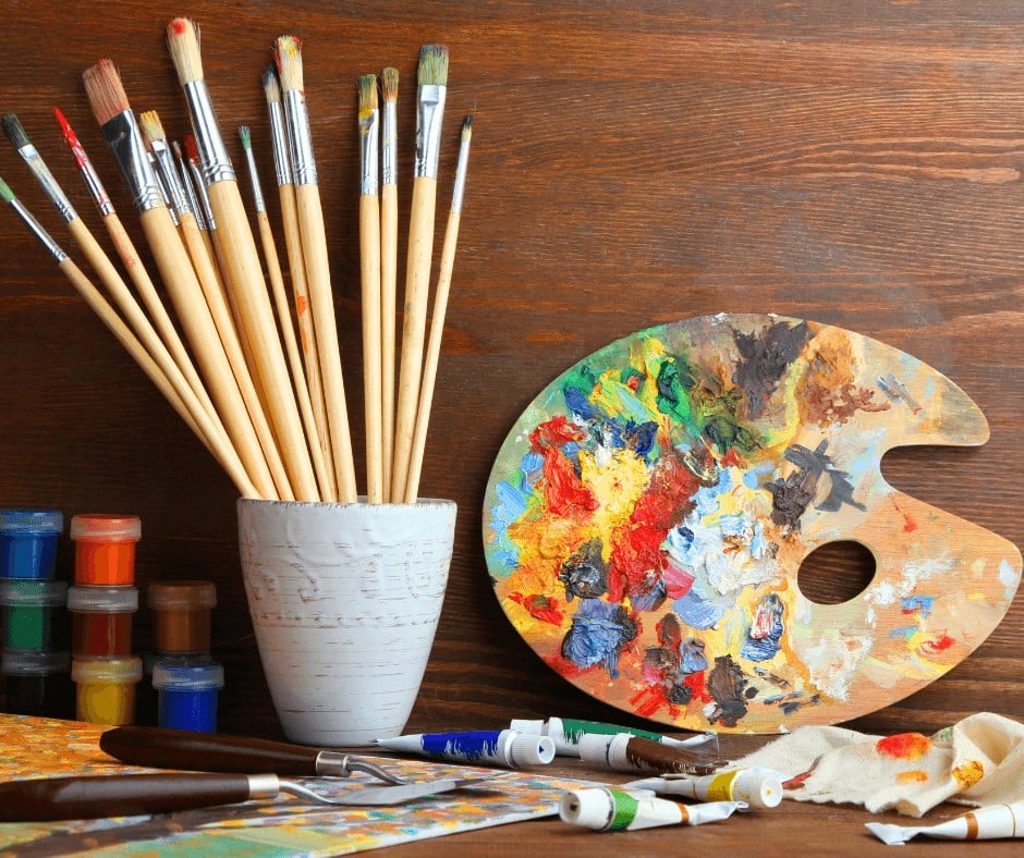 Art materials to use for selling art as a New Fundraising Idea