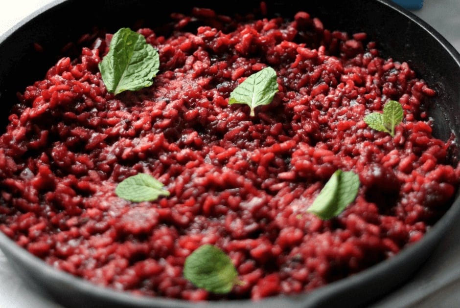 Beetroot Risotto - Recipes for Valentine’s Day