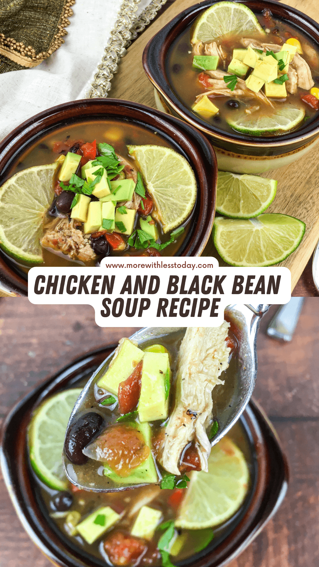 Chicken and Black Bean Soup &#8211; An Easy Instant Pot Recipe