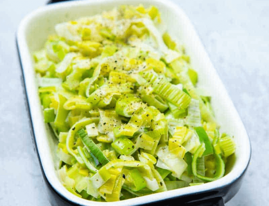 Creamed Leeks