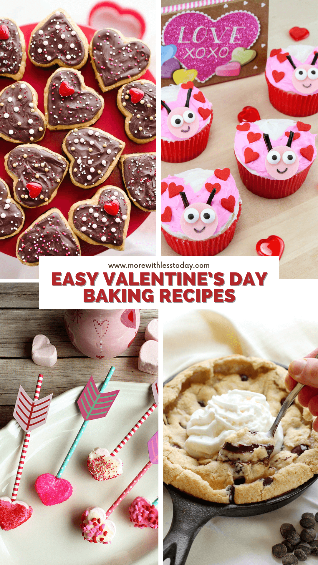 Easy Valentine’s Day Baking Recipes - PIN