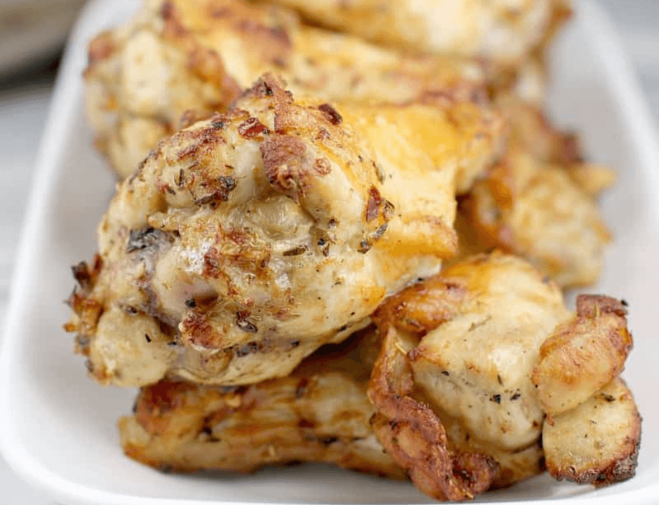 Greek Style Air Fryer Chicken Wings