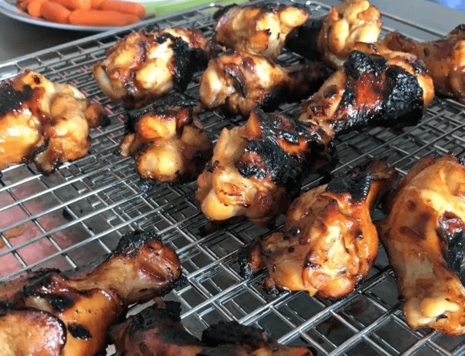 Grilled Chicken Teriyaki Wings