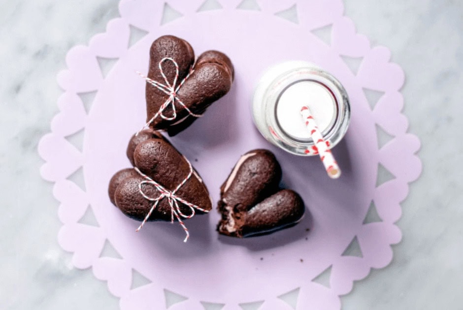 Heart-Shaped Whoopie Pies - Recipes for Valentine’s Day